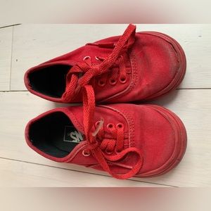 Red toddler vans 7